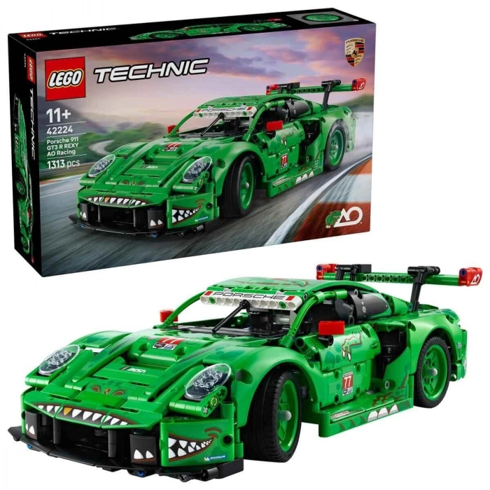 42224 Lego Technic Porsche 911 GT3 R REXY AO Racing 1313 parça +11 yaş