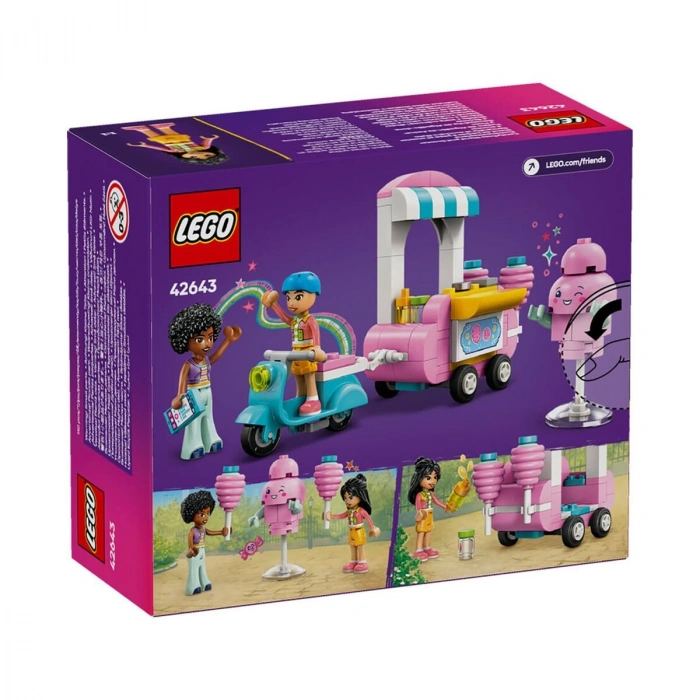 42643 Lego Friends Pamuk Şeker Standı 110 parça +6 yaş