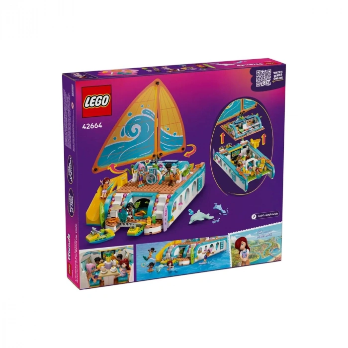 42664 Lego Friends Gezi Teknesi Macerası 685 parça +8 yaş