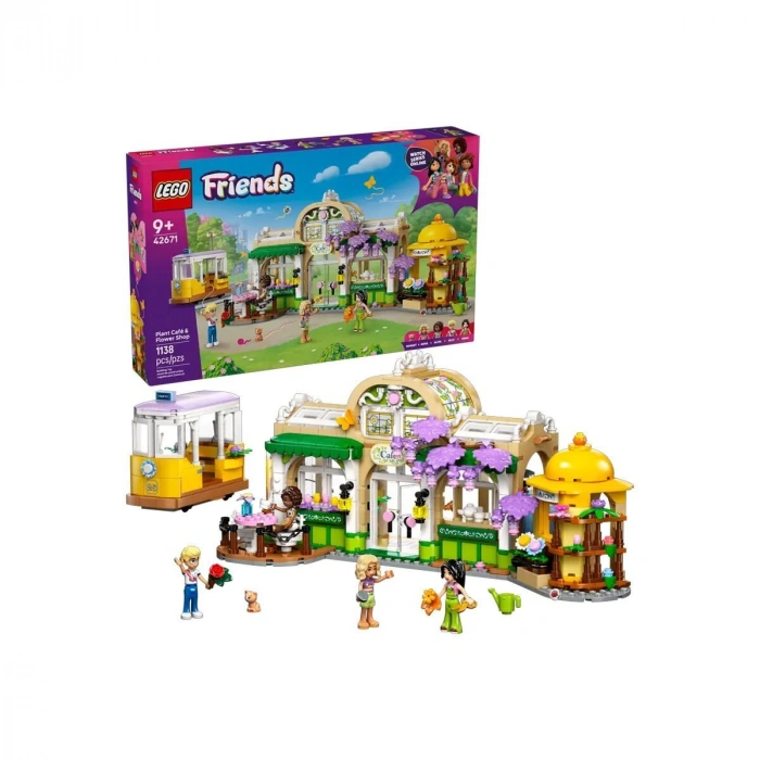 42671 Lego Friends Kafe ve Çiçekçi Dükkanı 1138 parça +9 yaş