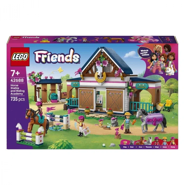 42688 Lego Friends Binicilik Akademisi 735 parça +7 yaş