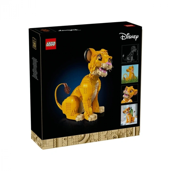 43247 Lego Disney Aslan Kral  Genç Simba 1445 parça +18 yaş