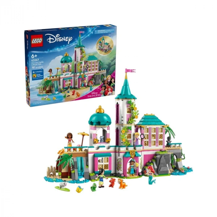 43267 Lego Disney Prenses Şatosu ve Kraliyet Hayvanları 787 parça +6 yaş