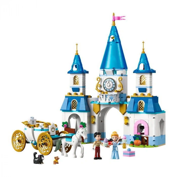 43275 Lego Disney Prensesi Sindirellanın Şatosu ve At Taşıyıcı 596 parça +6 yaş