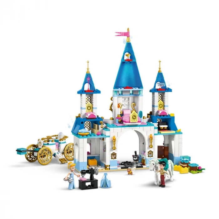 43275 Lego Disney Prensesi Sindirellanın Şatosu ve At Taşıyıcı 596 parça +6 yaş