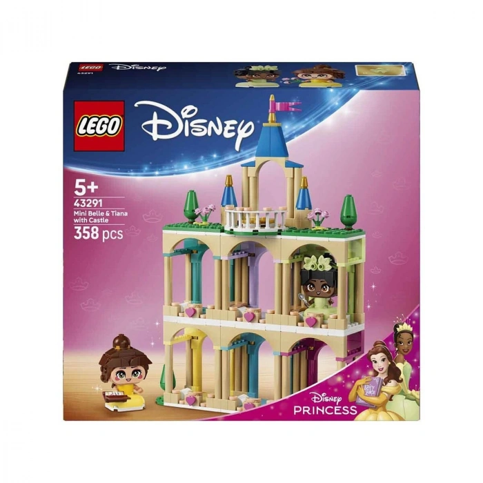 43291 Lego Disney Princess Disney Şatosu ile Mini Belle ve Mini Tiana 358 prç +5
