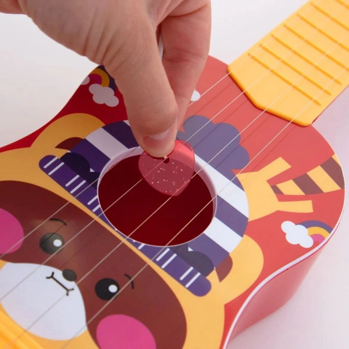 4359 Gitar Telli Baskılı Eccho-Sunman