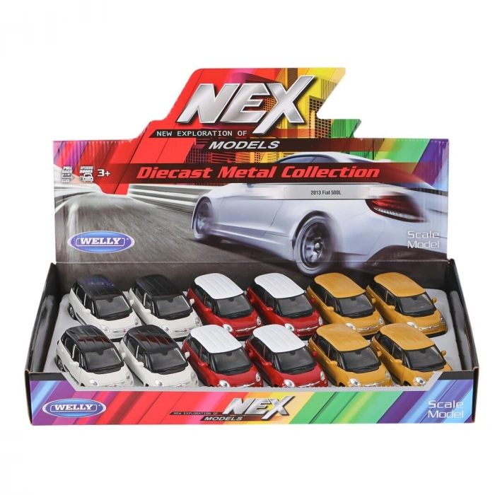 43658 Welly Çek Bırak Fiat 13 500L -Karsan Oyuncak