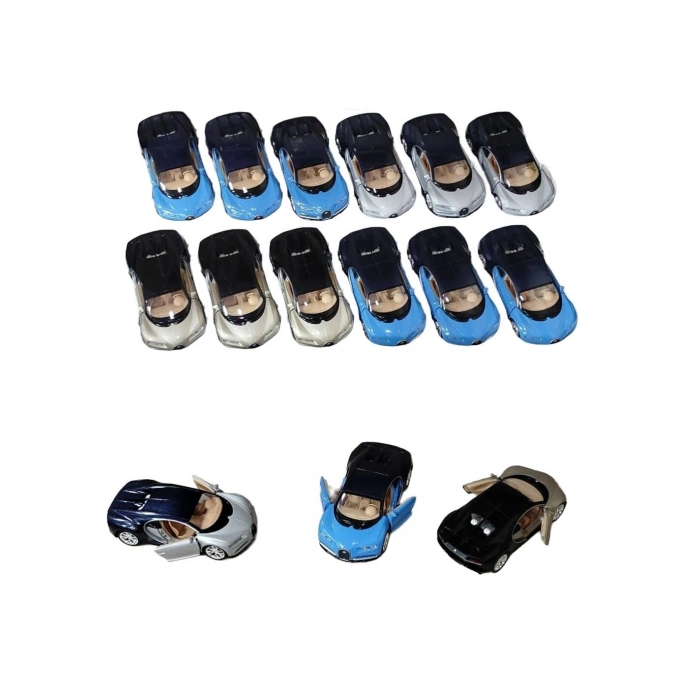 43738 WELLY DIE CAST PULL BACK BUGATTI CH(Belirtilen fiyat, tekli satış için adet fiyatıdır.)