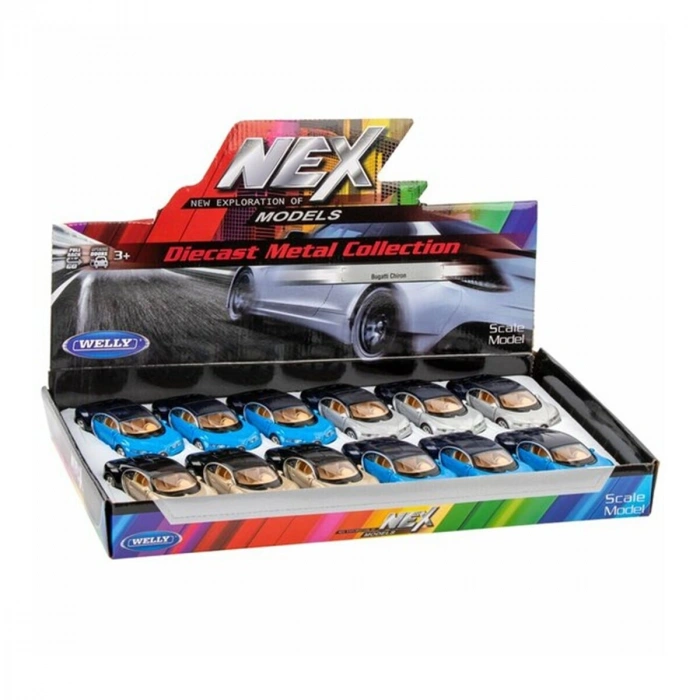 43738 WELLY DIE CAST PULL BACK BUGATTI CH(Belirtilen fiyat, tekli satış için adet fiyatıdır.)