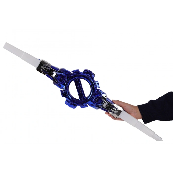 456-44M ÇİFT TARAFLI 360 DRC DÖNEBİLEN KIVILCIM SAÇAN 7 RENK LED IŞIKLI KILIÇ