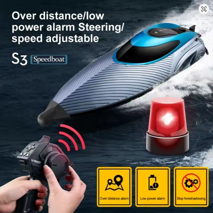 4D-S3 Kumandalı 40 km/h Yarış Botu