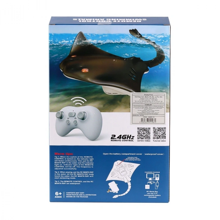 5106 Kumandalı Işıklı Vatoz Balığı