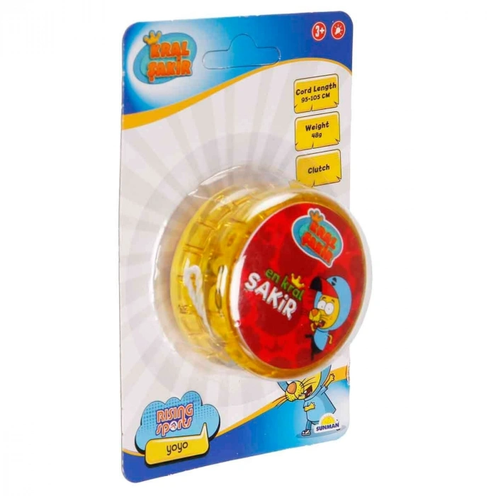 5354 SUN-RST-RSP-YOYO KRAL ŞAKİR 6CM SARI IŞIKLI KRTL KRAL