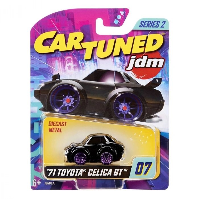 558965 CarTuned JDM 1971 Toyota Celica GT - Siyah Araba