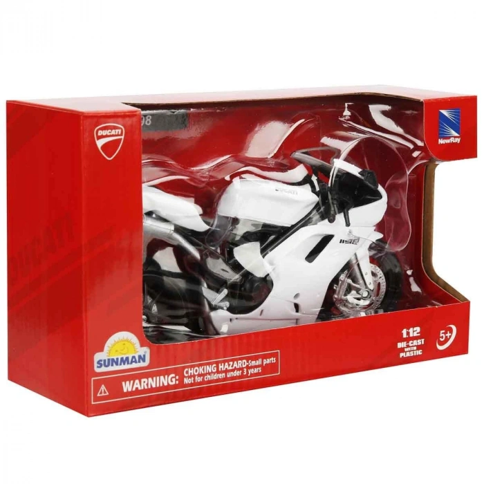 57143 SUN-  Ducatı 1198 Kırmızı  1 :12