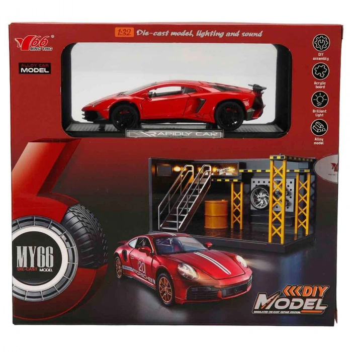 5843 SUN-MYG-ARABA 1 32 LAMBORGHINI LP750-SV PB SES IŞIK 2R