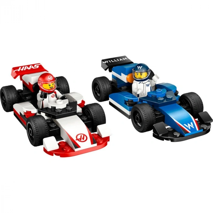 60464 Lego City F1 Williams Racing ve Haas F1 Yarış Arabaları 92 parça +4 yaş