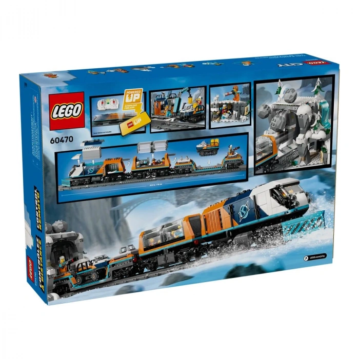 60470 Lego City Kaşif Treni 1517 parça +7 yaş