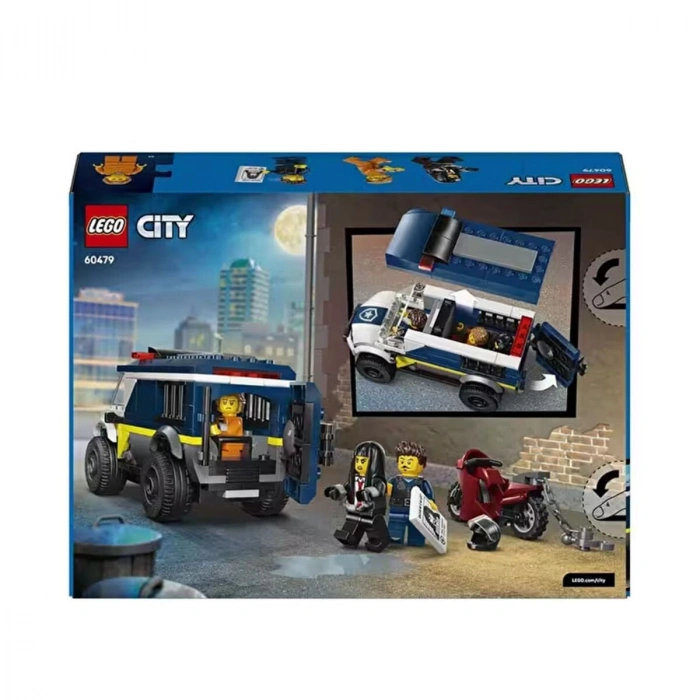 60479 Lego City Mahkum Nakliye Polis Aracı 198 parça +6 yaş