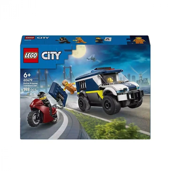 60479 Lego City Mahkum Nakliye Polis Aracı 198 parça +6 yaş