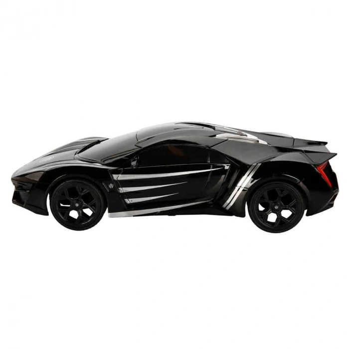 7037 Kumandalı 1:16 Avengers Black Panther Lykan Hypersport Araba