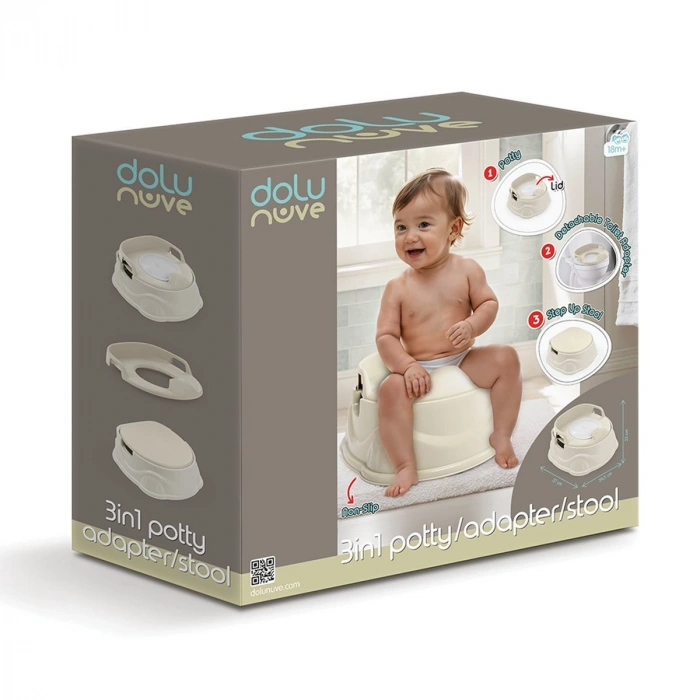 7182 Lazımlık Adaptör Basamak Relax Bej -Dolu Oyuncak