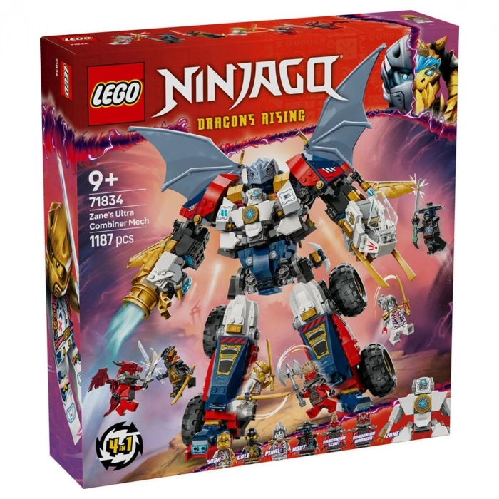 71834 Lego Ninjago Zanein Ultra Kombo Mechi 1187 parça +9 yaş
