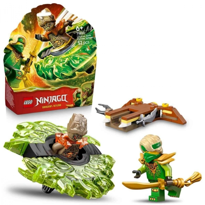 71850 Lego Ninjago Lloyd,Toprak Canavarı Topacına Karşı 52 parça +6 yaş