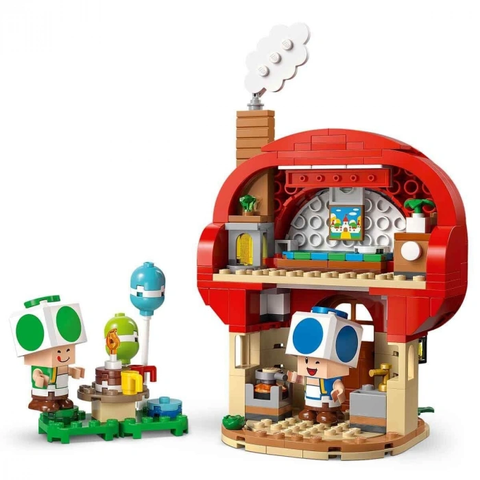 72041 Lego Super Mario - Toadun Evinde Parti 276 parça +7 yaş