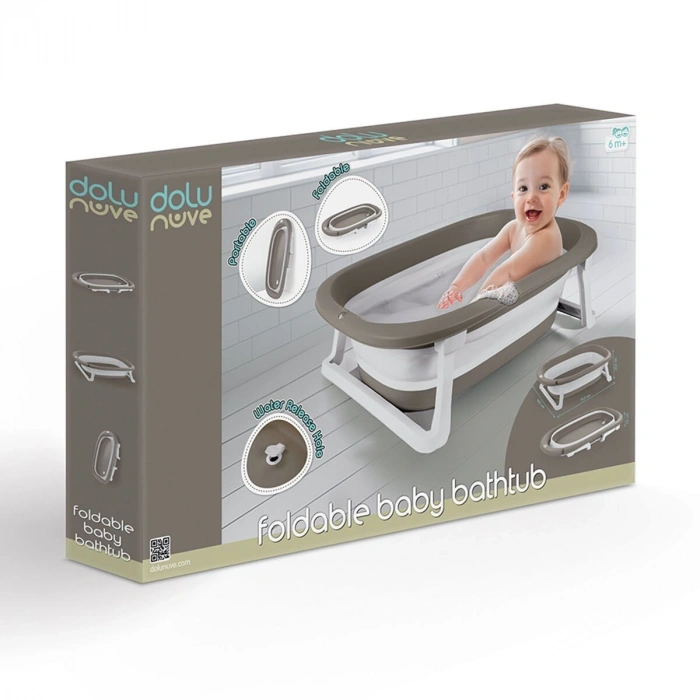 7267 KATLANIR BEBEK YIKAMA KÜVETİ STONE GRİ