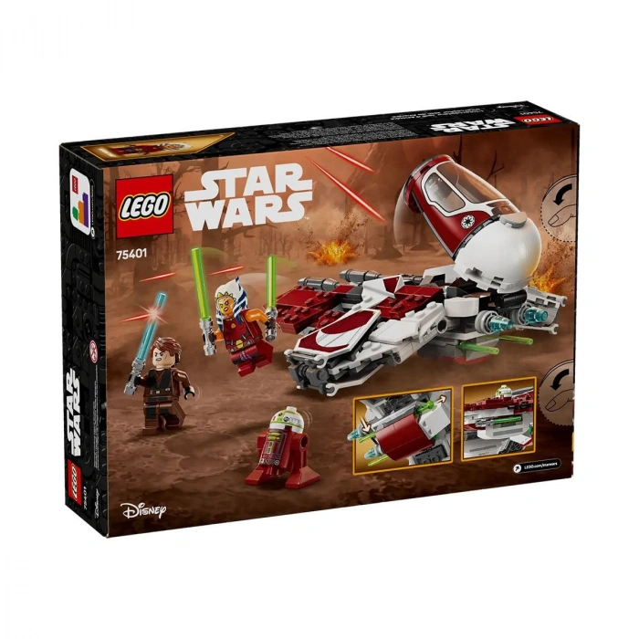 75401 Lego Star Wars - Ahsokanın Jedi Interceptorı 290 Parça +8 Yaş