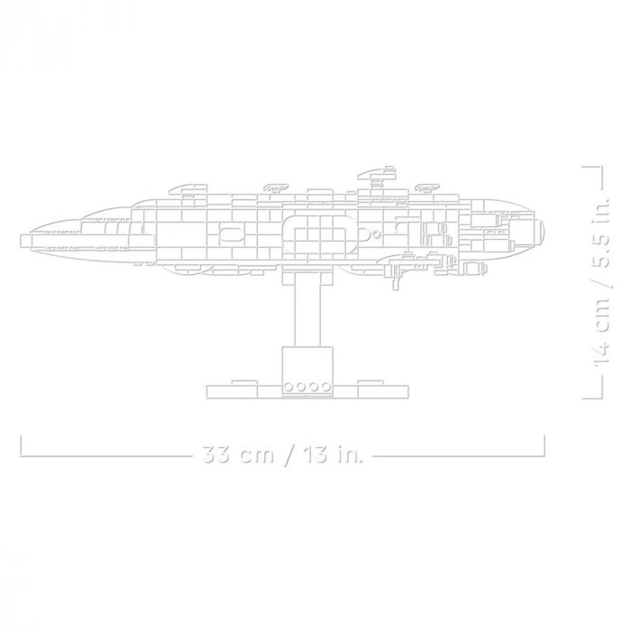 75405 Lego Star Wars - Home One Starcruiser 559 Parça +18 Yaş