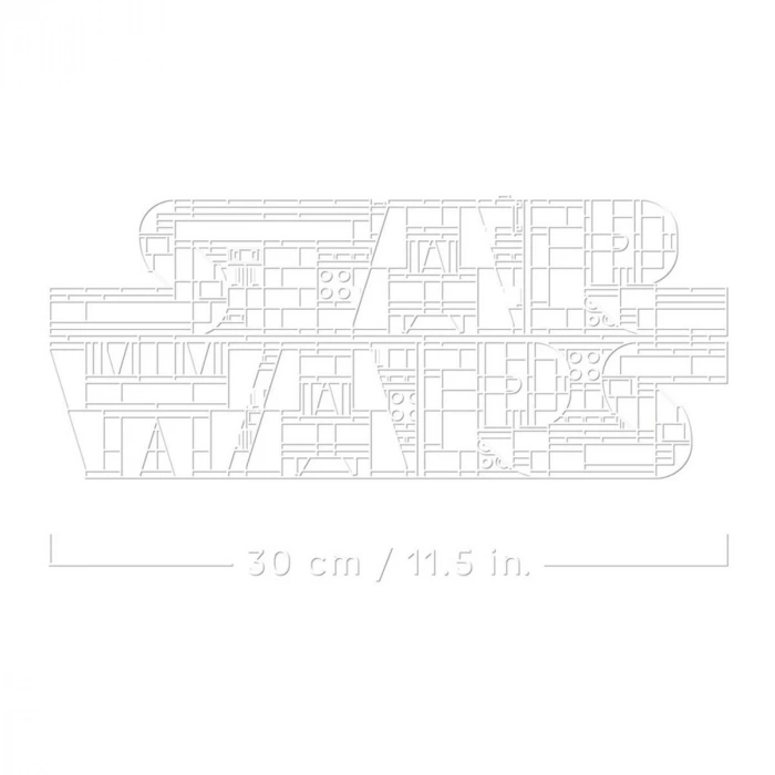 75407 Lego Star Wars - Star Wars Logosu 700 Parça +18 Yaş