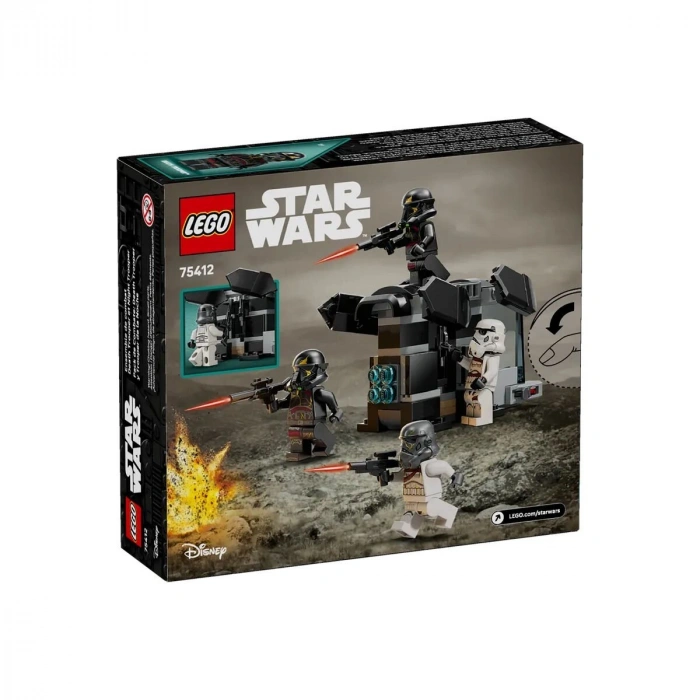 75412 Lego Star Wars - Death Trooper ve Night Trooper Savaşı 119 parça +6 yaş