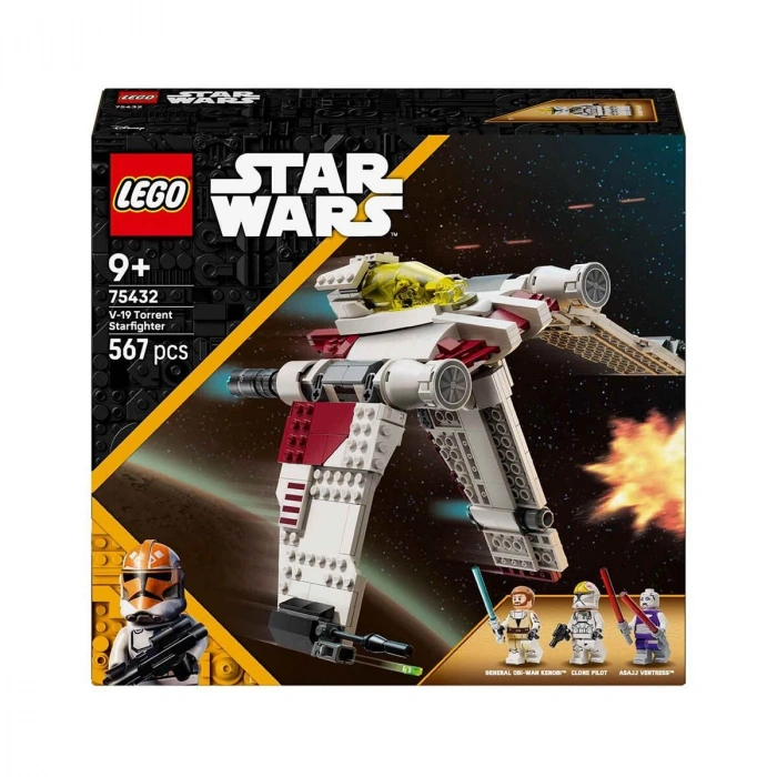 75432 LEGO® Star Wars™ V-19 Torrent Starfighter 567 parça +9 yaş