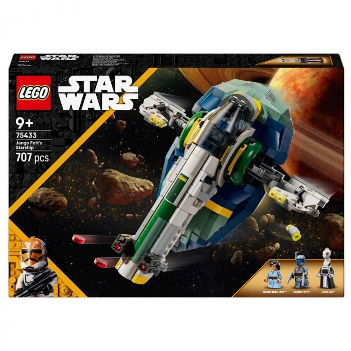 75433 LEGO® Star Wars™ Jango Fettin Starshipi 707 parça +9 yaş