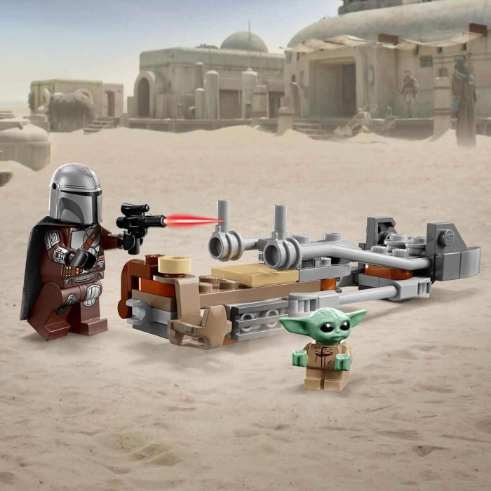 75436 Lego Star Wars Mandalorian ve Grogunun Hız Motoru 58 parça +6 yaş