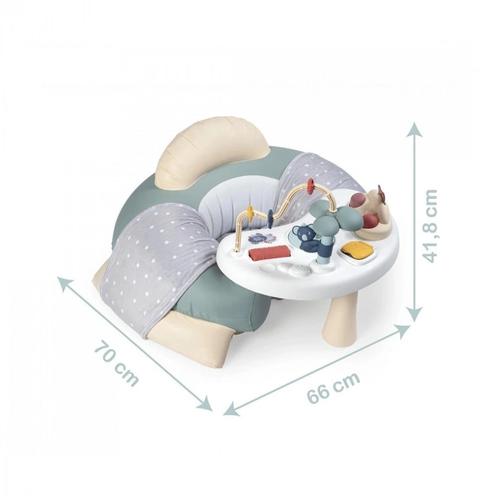 7600140103 Smoby Little Cosy Seat - Aktiviteli Bebek Koltuğu +6 ay