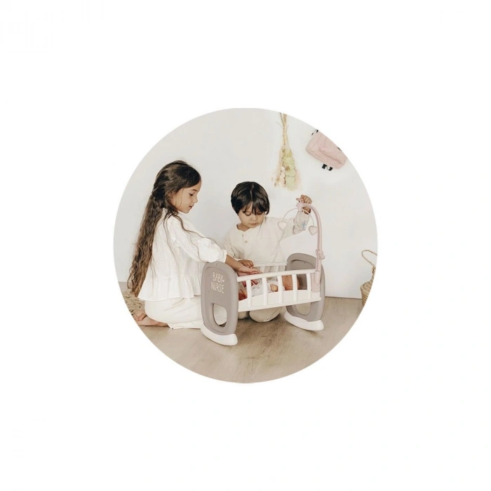 7600220372 Smoby Bebek Karyolası