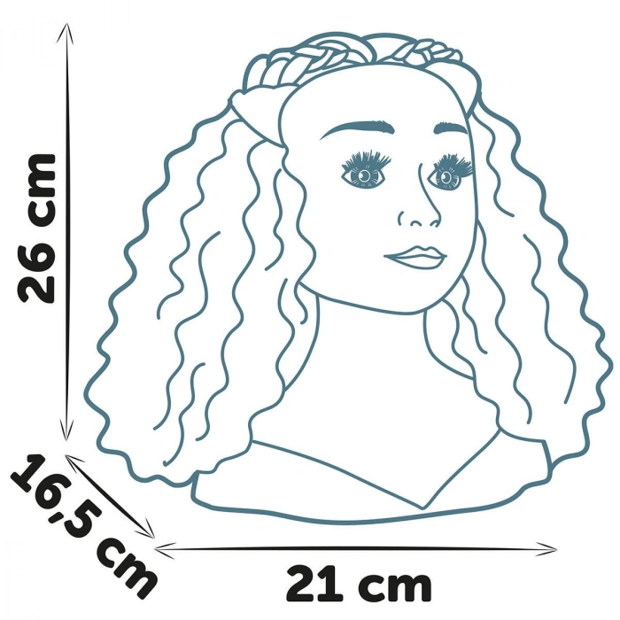 7600320318 Afro Stil Bebek Başı Güzellik Seti