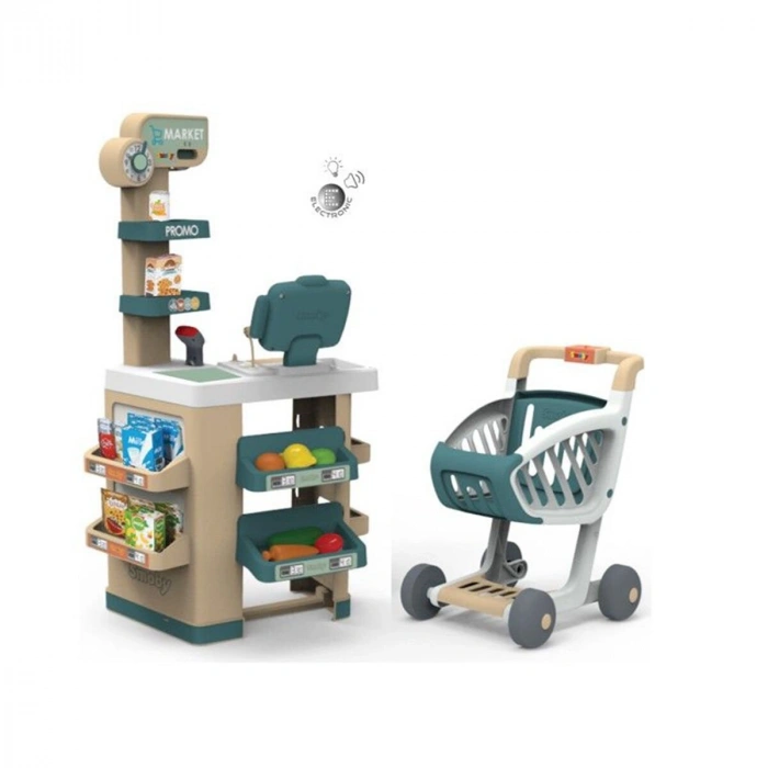 7600350238 Smoby Yazar Kasalı Market Oyun Seti +3 yaş