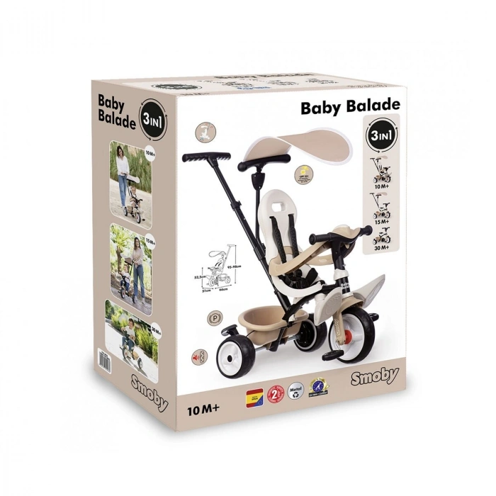 7600741403 Baby Balade Tricycle Beige