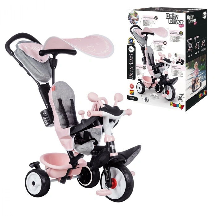 7600741501  Tenteli 3 Tekerlikli Bisiklet 3IN1