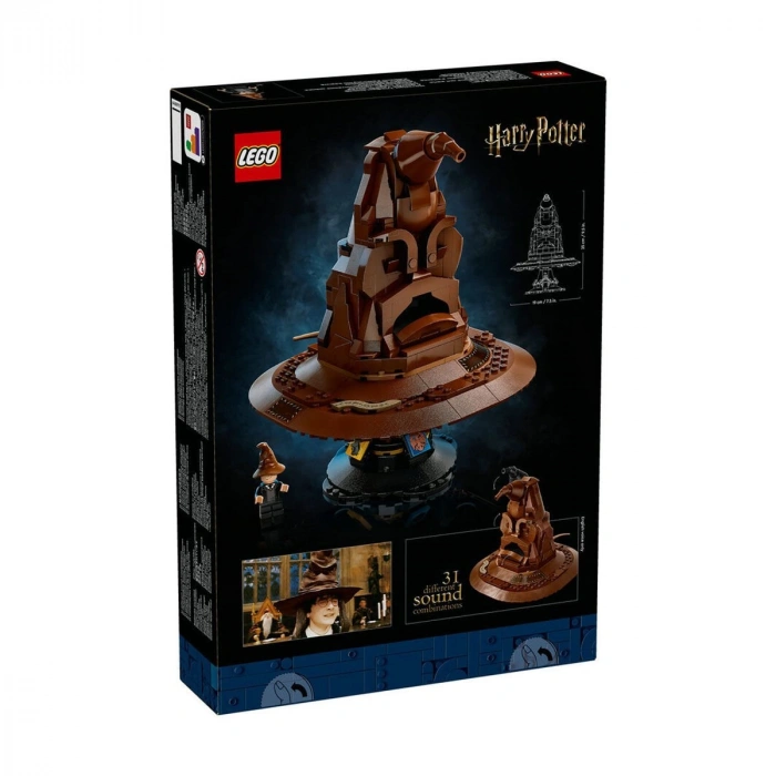 76429 Lego Harry Potter - Konuşan Seçmen Şapka 561 parça +18 yaş