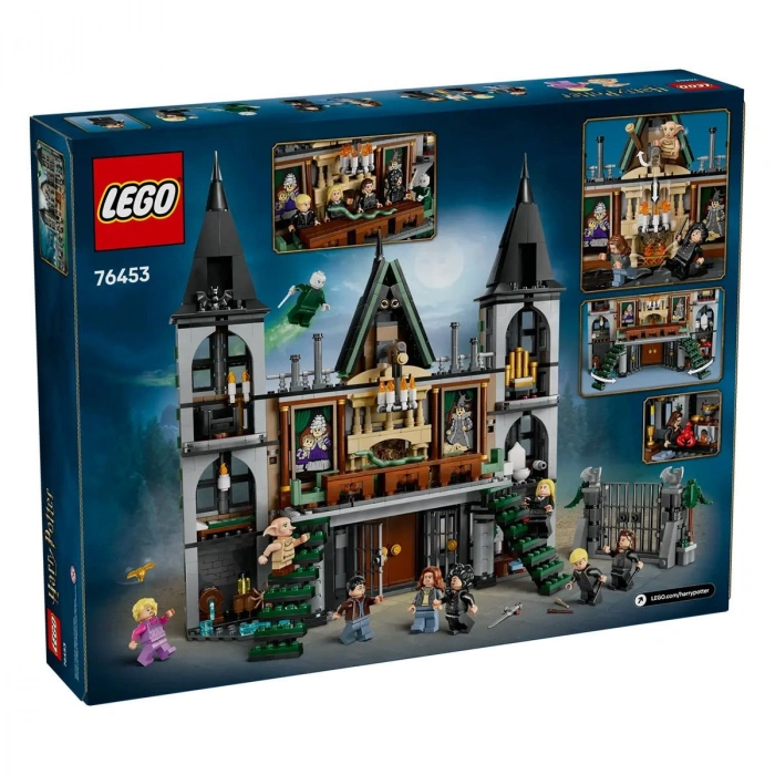 76453 Lego Harry Potter - Malfoy Malikanesi 1601 parça +10 yaş