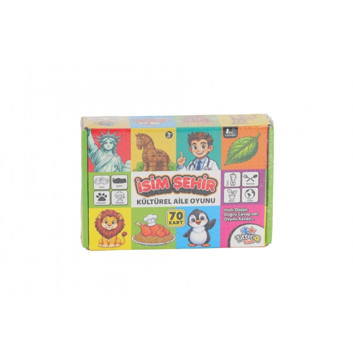 8247 İSİM ŞEHİR KÜLTÜREL AİLE OYUNU