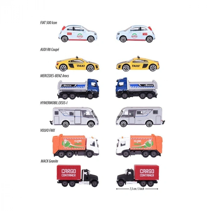 8503000002 City Premium Vehicles 6-asst