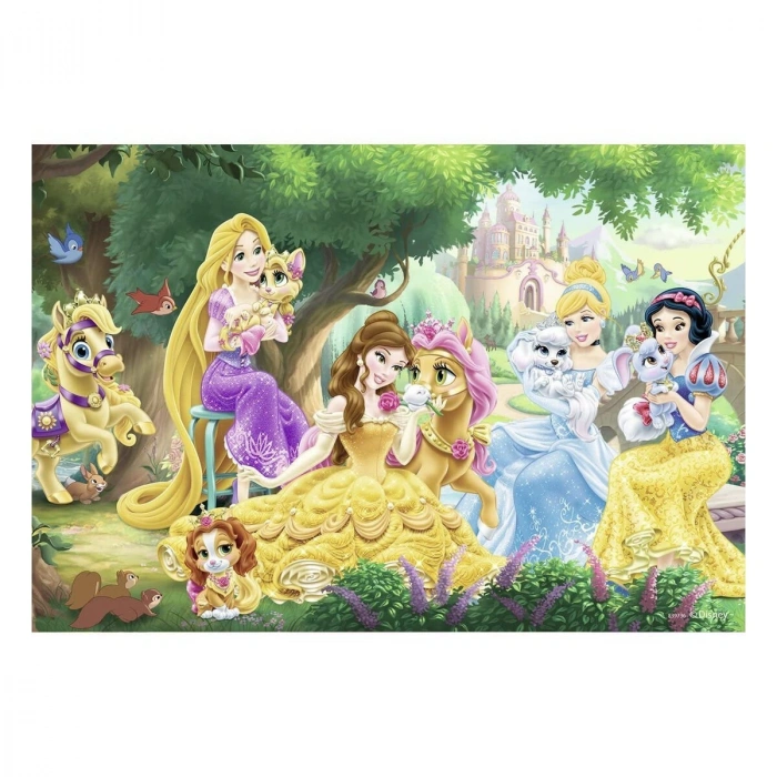 89529 Disney Palace Pets 2x24 parça Ravensburger Puzzle