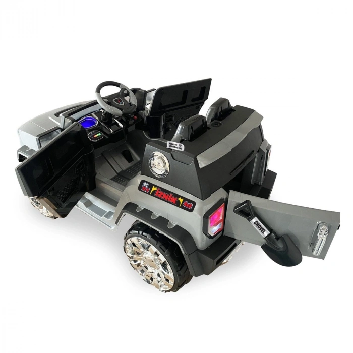 94-557 Fenomen Kumandalı Akülü Araba 4x4 12 Volt Gri -Akar